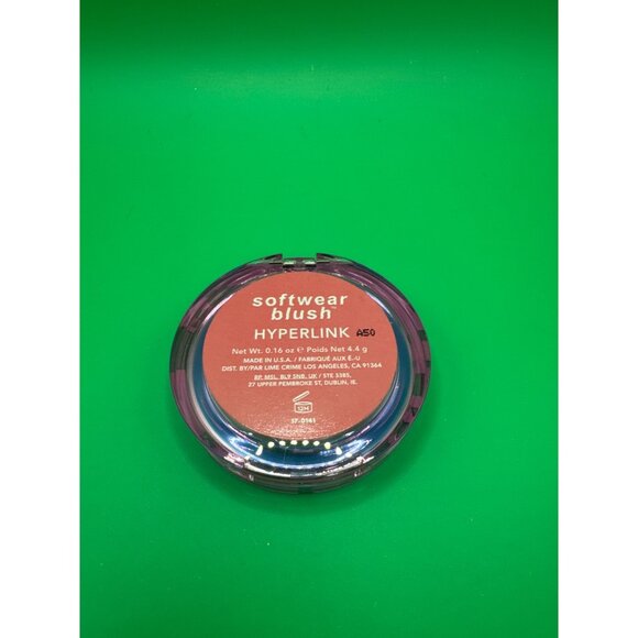 Lime Crime Softwear Blush Hyperlink A50 Soft Matte 4.4g - Picture 3 of 6